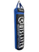 Blue and black punching bag with 'Outsayer' branding on a white background