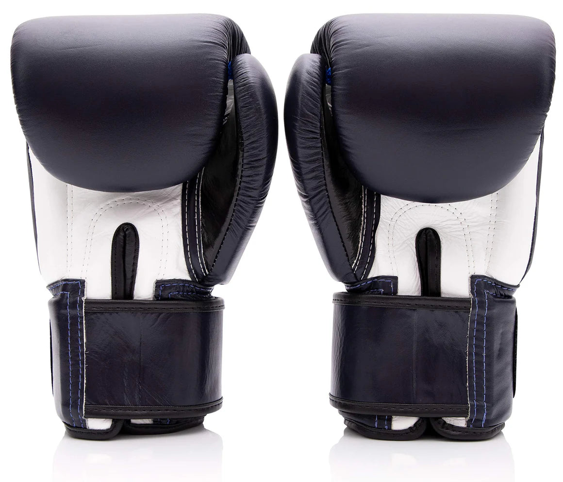 Fairtex Universal Boxing Gloves - BGV1 Breathable (Blue/White/Black)