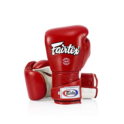 Fairtex BGV6 Stylish Angular Sparring Boxing Gloves - Locked Thumb