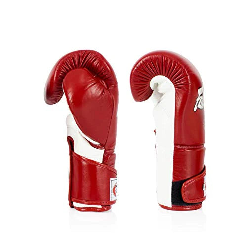 Fairtex BGV6 Stylish Angular Sparring Boxing Gloves - Locked Thumb