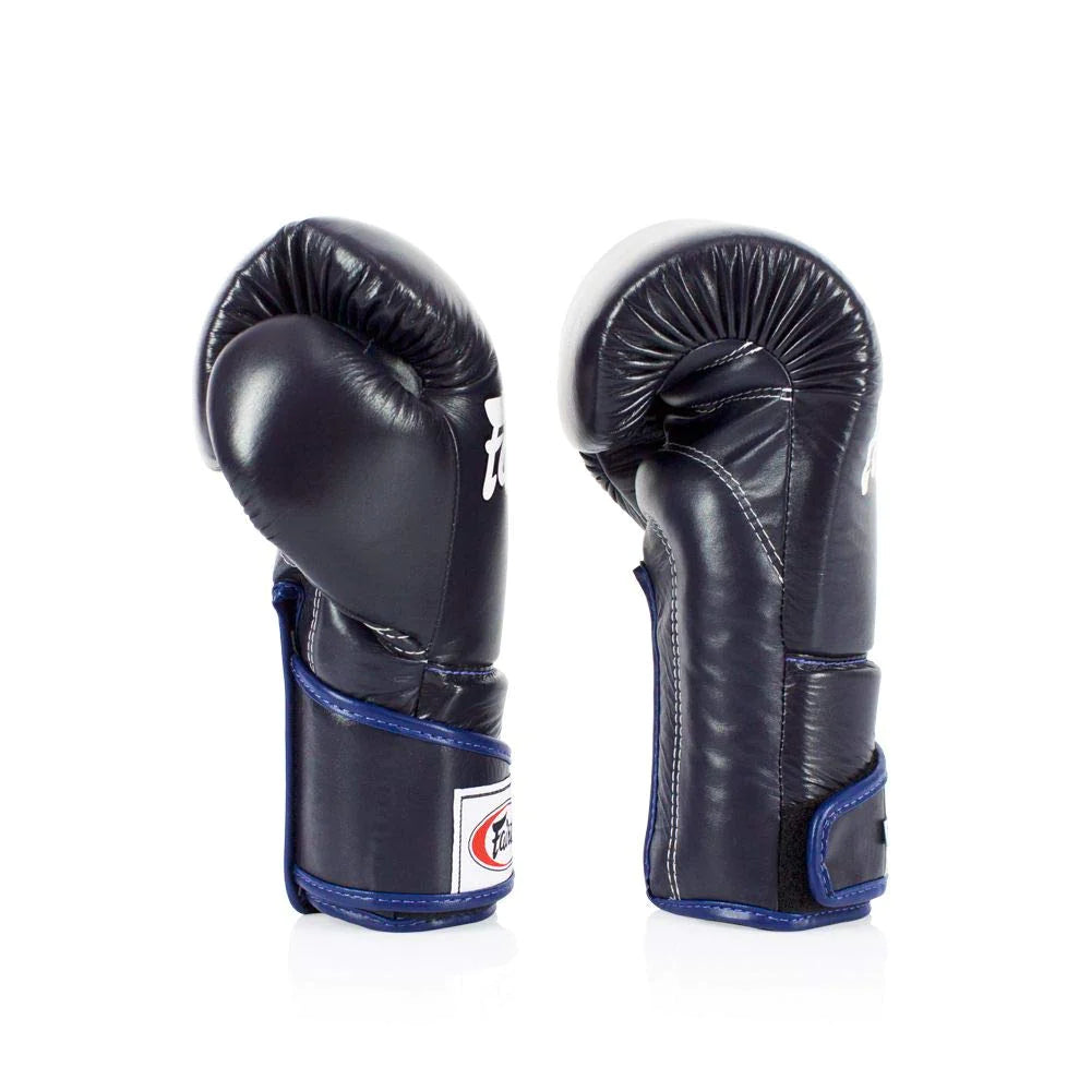 Fairtex BGV6 Stylish Angular Sparring Boxing Gloves - Locked Thumb