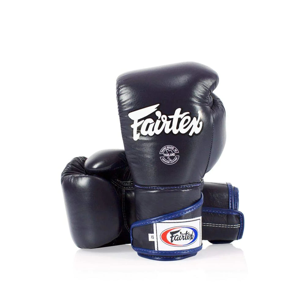 Fairtex BGV6 Stylish Angular Sparring Boxing Gloves - Locked Thumb