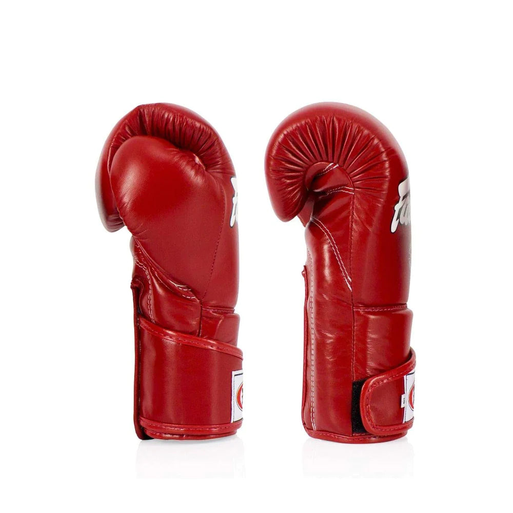 Fairtex BGV6 Stylish Angular Sparring Boxing Gloves - Locked Thumb