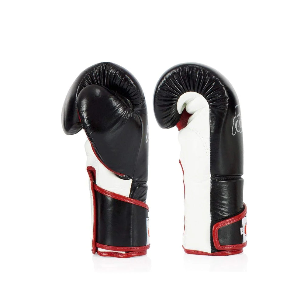 Fairtex BGV6 Stylish Angular Sparring Boxing Gloves - Locked Thumb