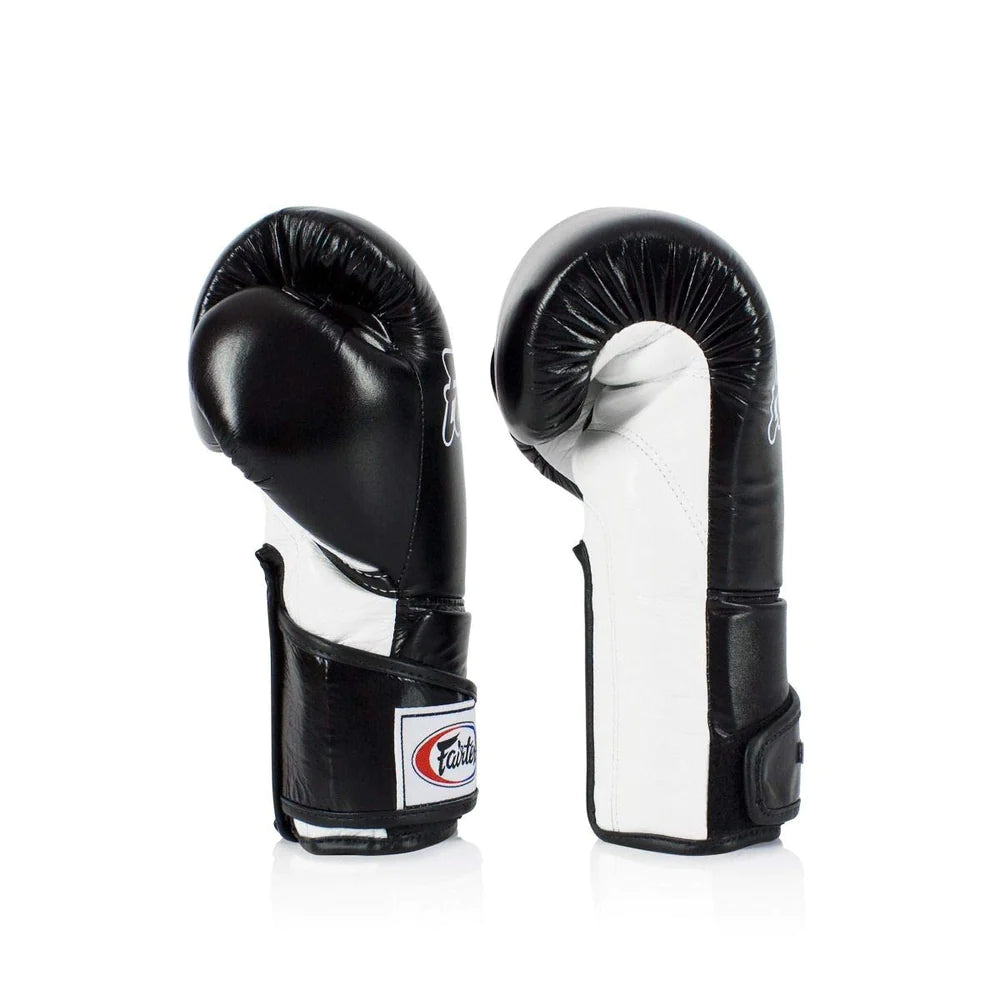 Fairtex BGV6 Stylish Angular Sparring Boxing Gloves - Locked Thumb