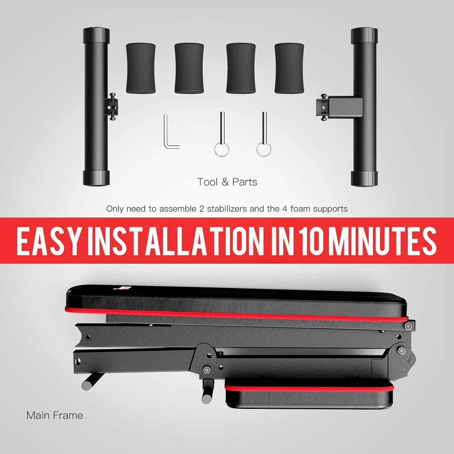 PASYOU Adjustable Weight Bench