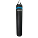 A black hanging heavy punching bag with a blue accent band and the Proslayer brand logo printed in white, shown against a plain white background.