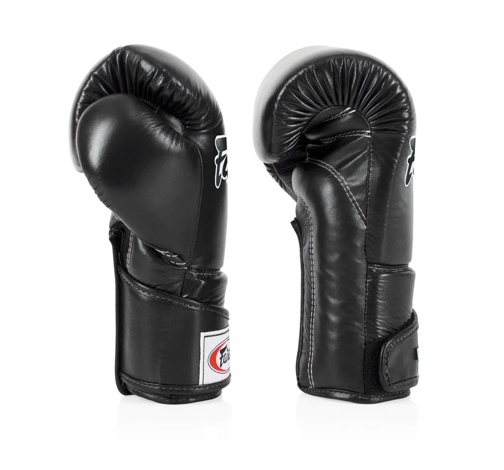 Fairtex BGV6 Stylish Angular Sparring Boxing Gloves - Locked Thumb