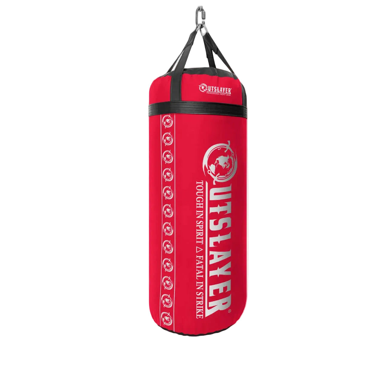 Outslayer red and black heavy punching bag