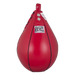 Red boxing speed bag with 'Cleto Reyes' logo on a white background