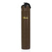 A brown faux-leather punching bag with a gold 'Fairtex' logo on the front, featuring a black hanging strap at the top, set against a plain white background.