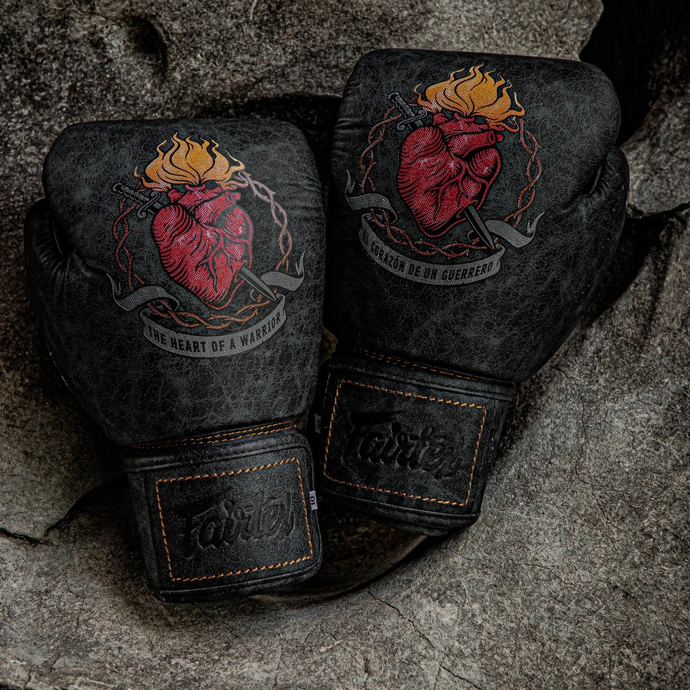 Fairtex X Tom Atencio Boxing Gloves "The Heart Of Warrior"