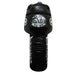 A black Fairtex professional-grade punching bag with white branding and target graphics, shown against a plain white background.