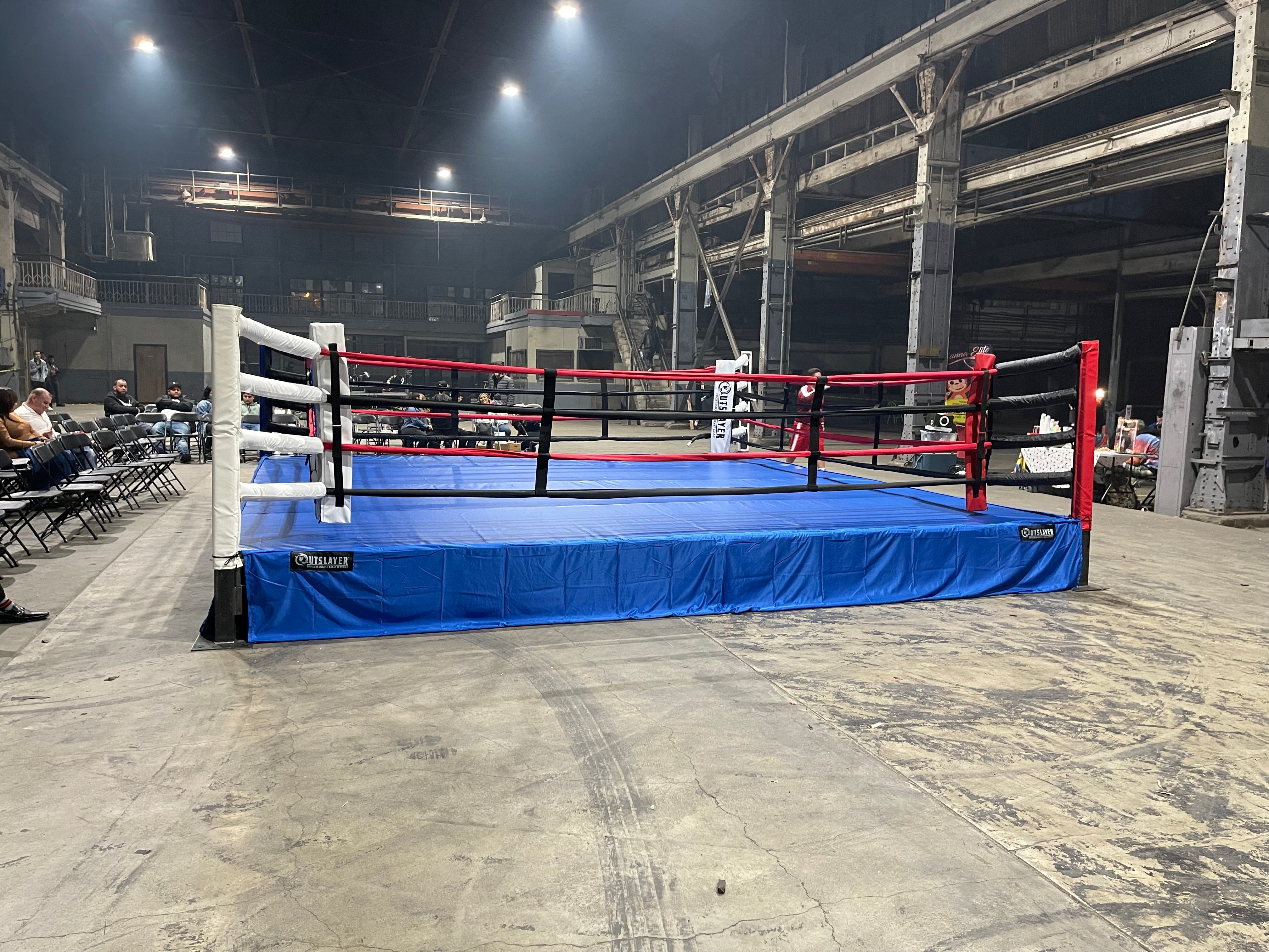 Outslayer Professional Drop-N-Lock Lowboy Boxing Ring