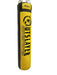 Yellow and black punching bag with 'Outslayer' branding on a white background