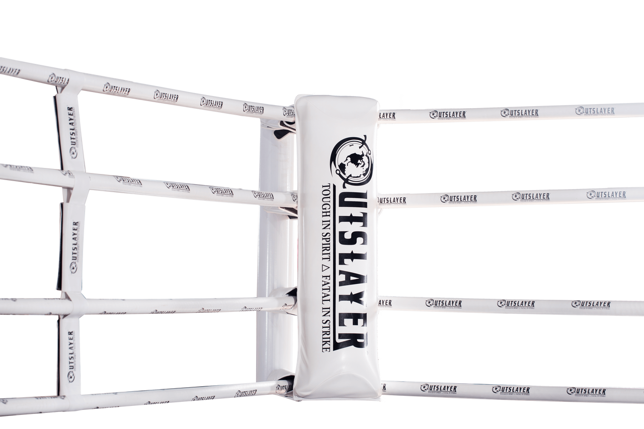 Outslayer Heavy-Duty Deluxe Silent Elevated Boxing Ring