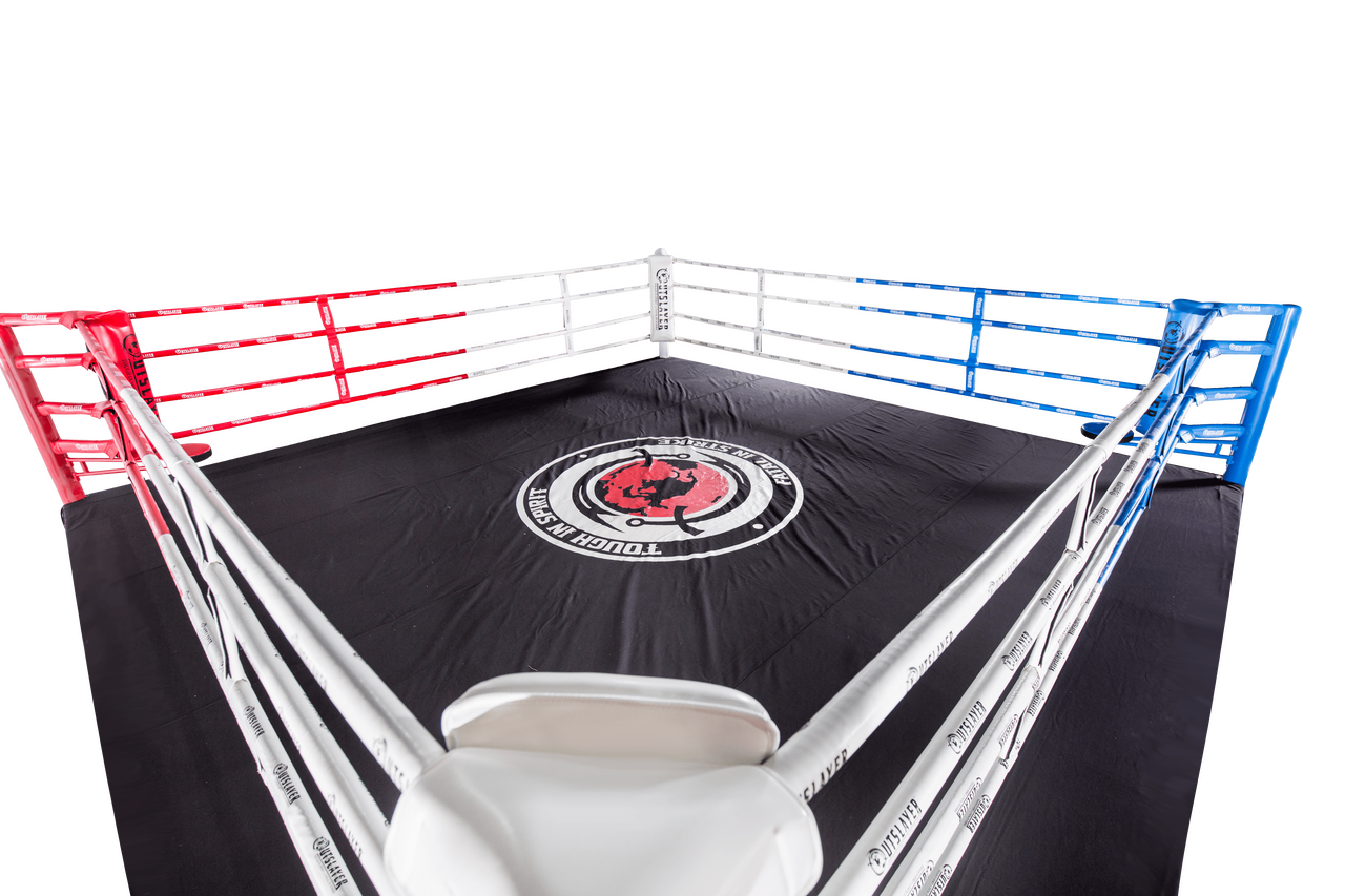 Outslayer Heavy-Duty Deluxe Silent Elevated Boxing Ring