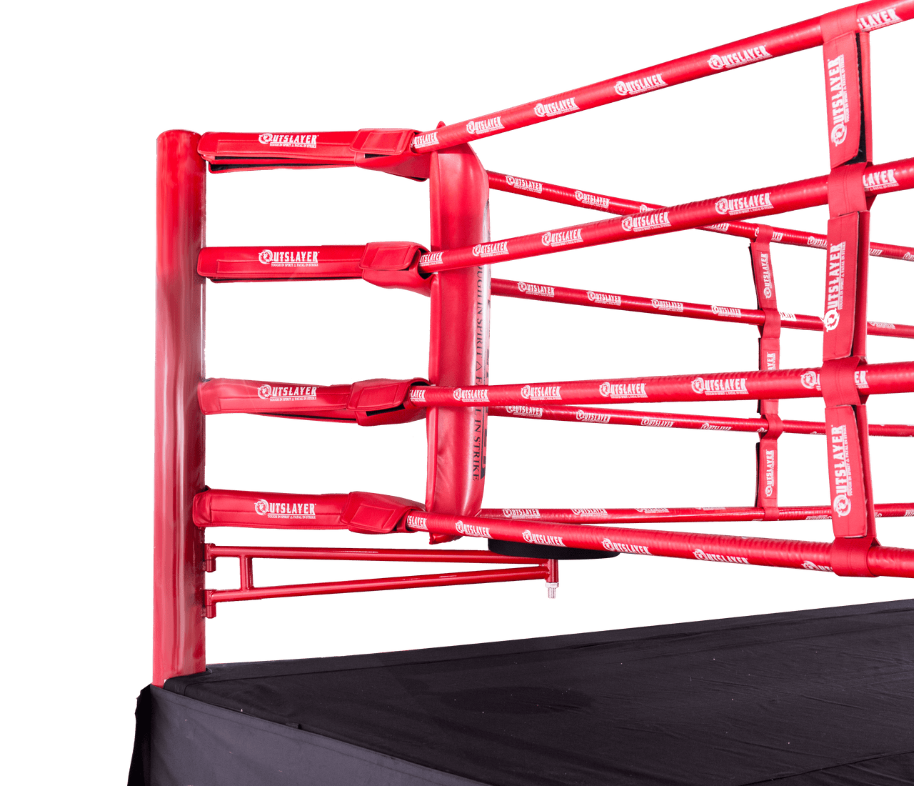 Outslayer Heavy-Duty Deluxe Silent Elevated Boxing Ring