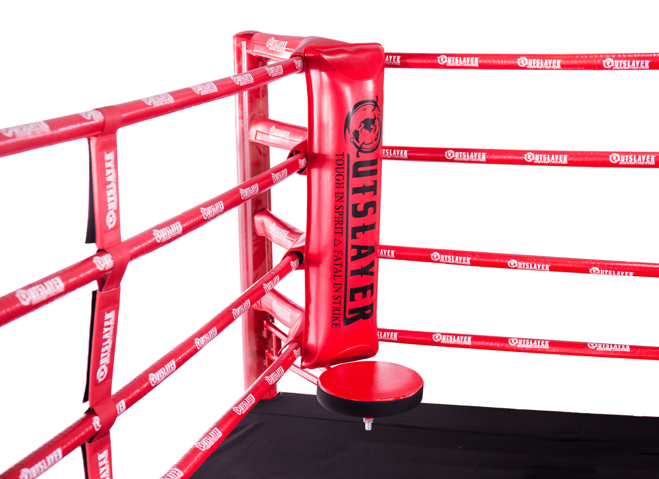 Outslayer Heavy-Duty Deluxe Silent Elevated Boxing Ring