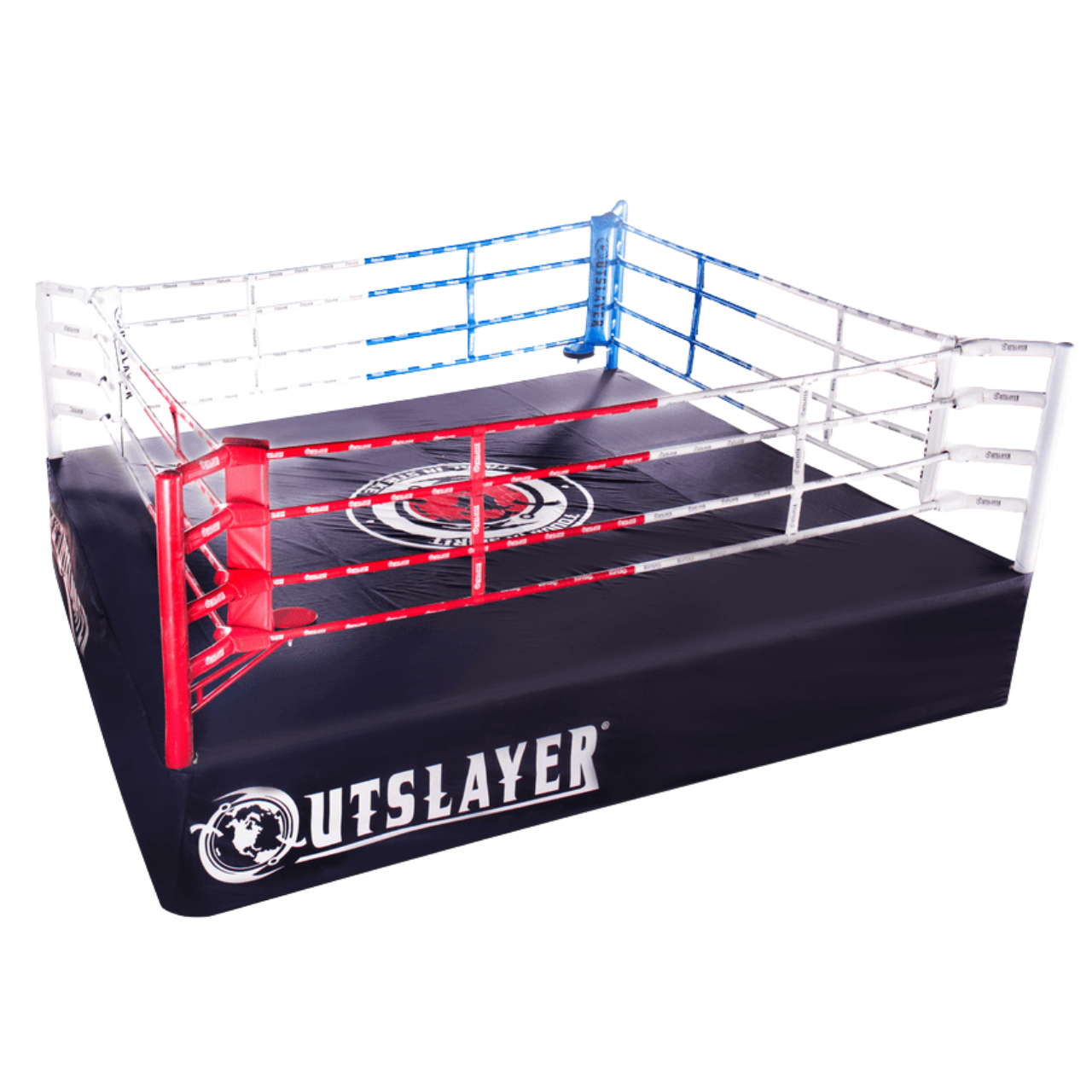Outslayer Heavy-Duty Deluxe Silent Elevated Boxing Ring