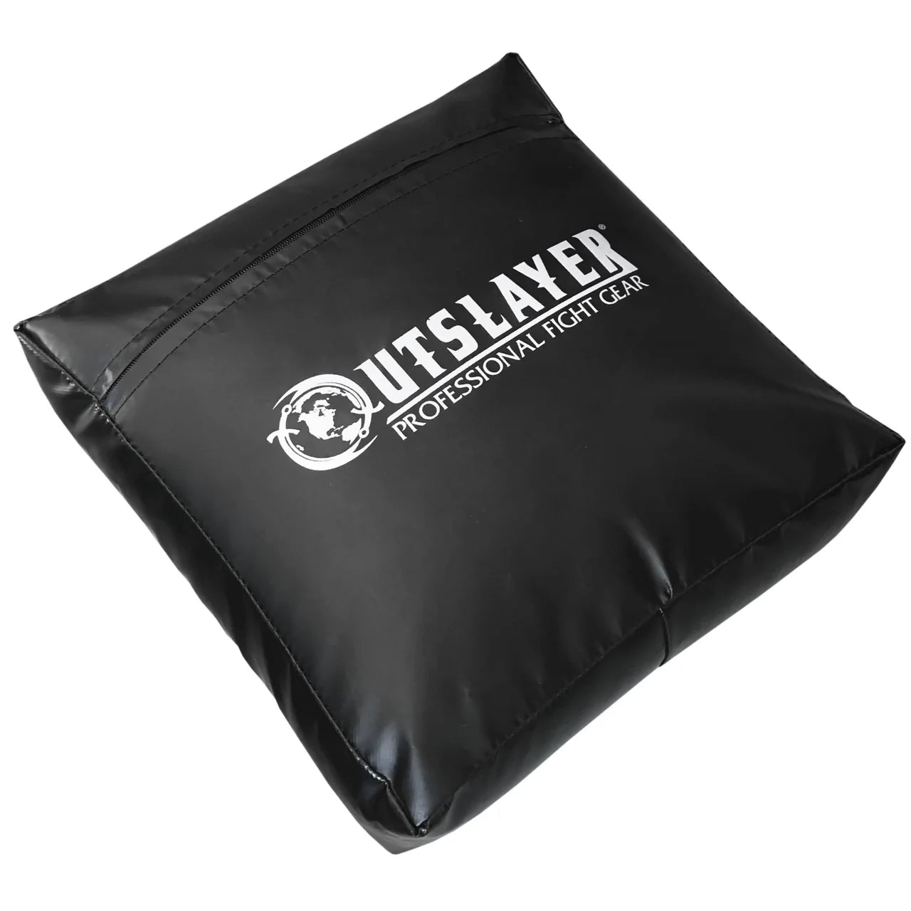 Black bag with 'Outslayer' logo on a white background