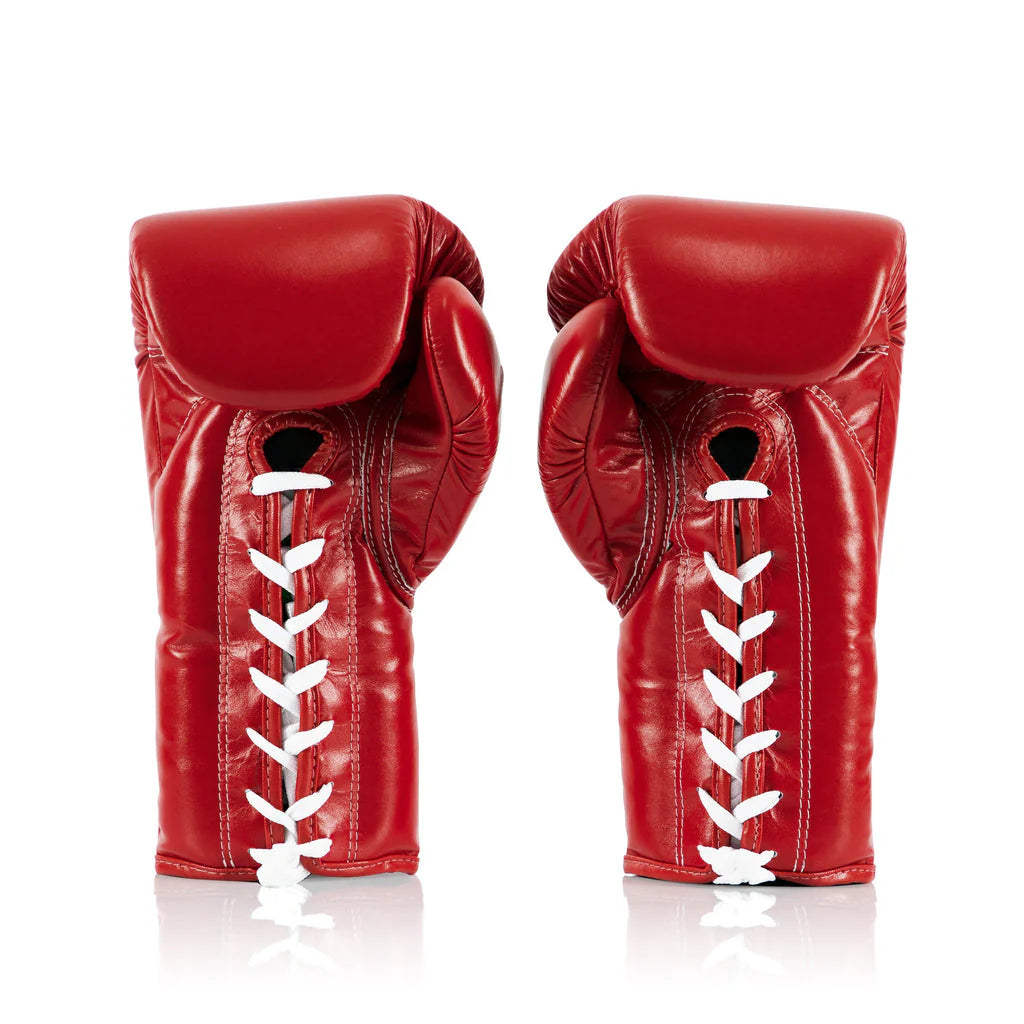 Fairtex BGL6 Pro Competition Boxing Gloves - Locked Thumb (Leather)
