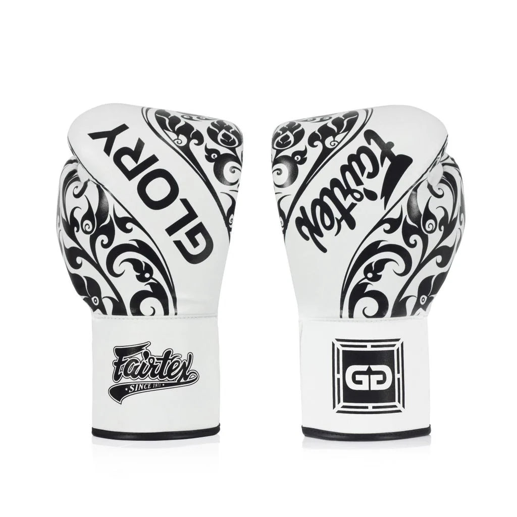Fairtex BGLG2 Fairtex X Glory Limited Edition Boxing Gloves - Lace Up
