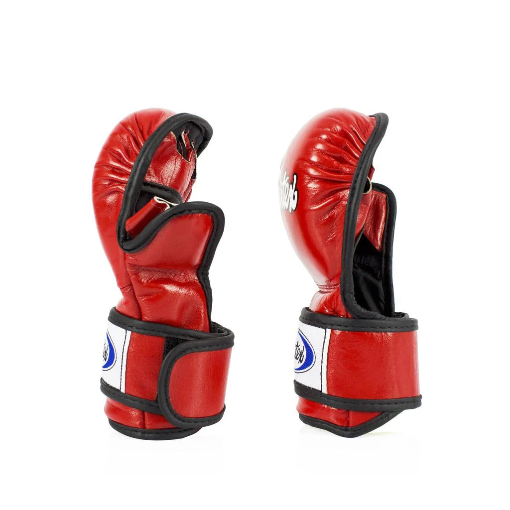 Fairtex FGV15 MMA Sparring Gloves - Double Wrist Wrap Closure