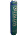 Green and blue punching bag with 'Outslayer' branding on a white background