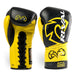 Black and yellow Rival RFX Guerrero lace-up sparring gloves