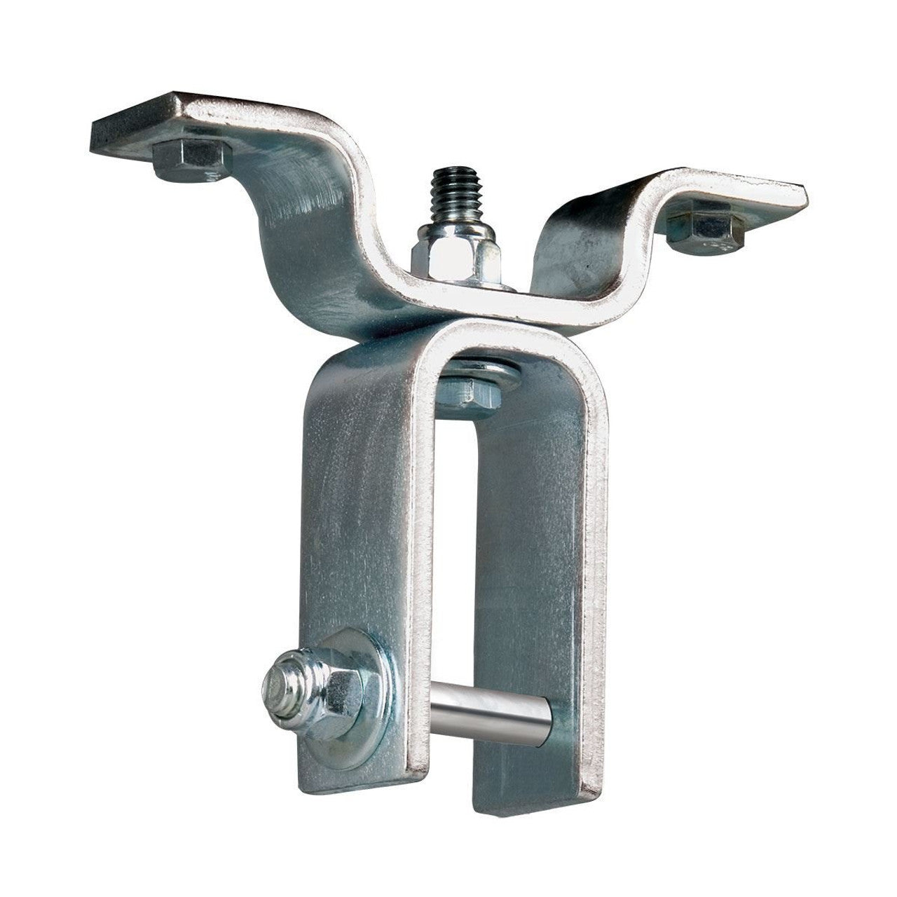 Outslayer steel wood beam attachment for heavy bags.