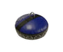 Blue sandbag with black straps and 'Outslayer' branding on a white background